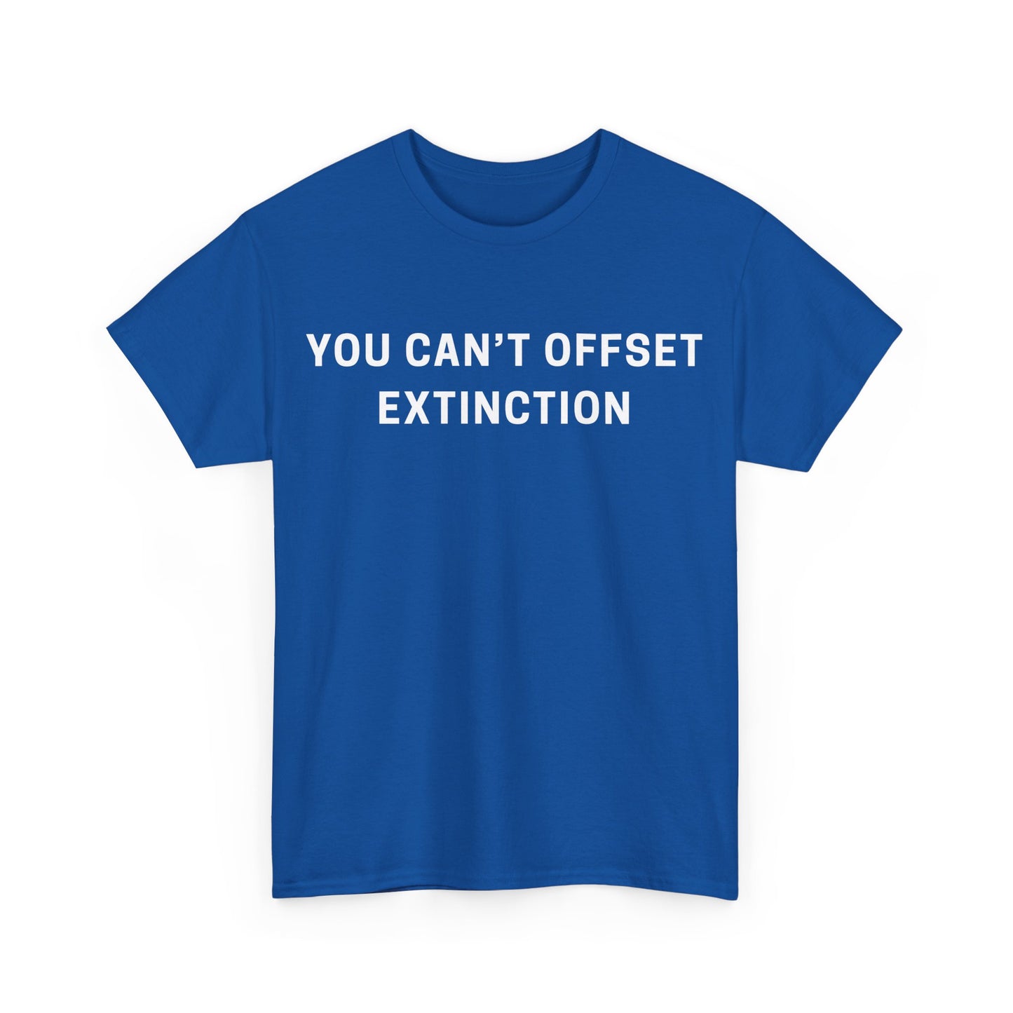 You Can’t Offset Extinction