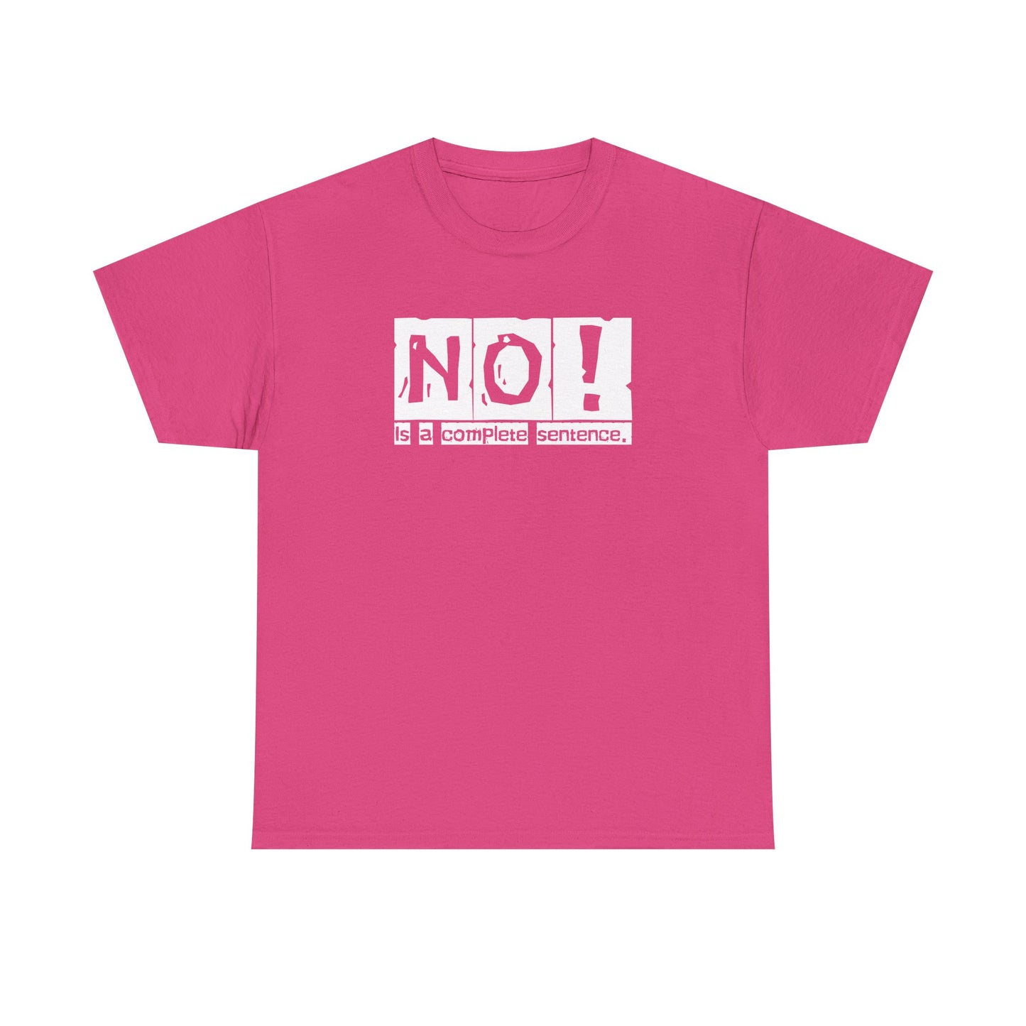 No! Is a Complete Sentence