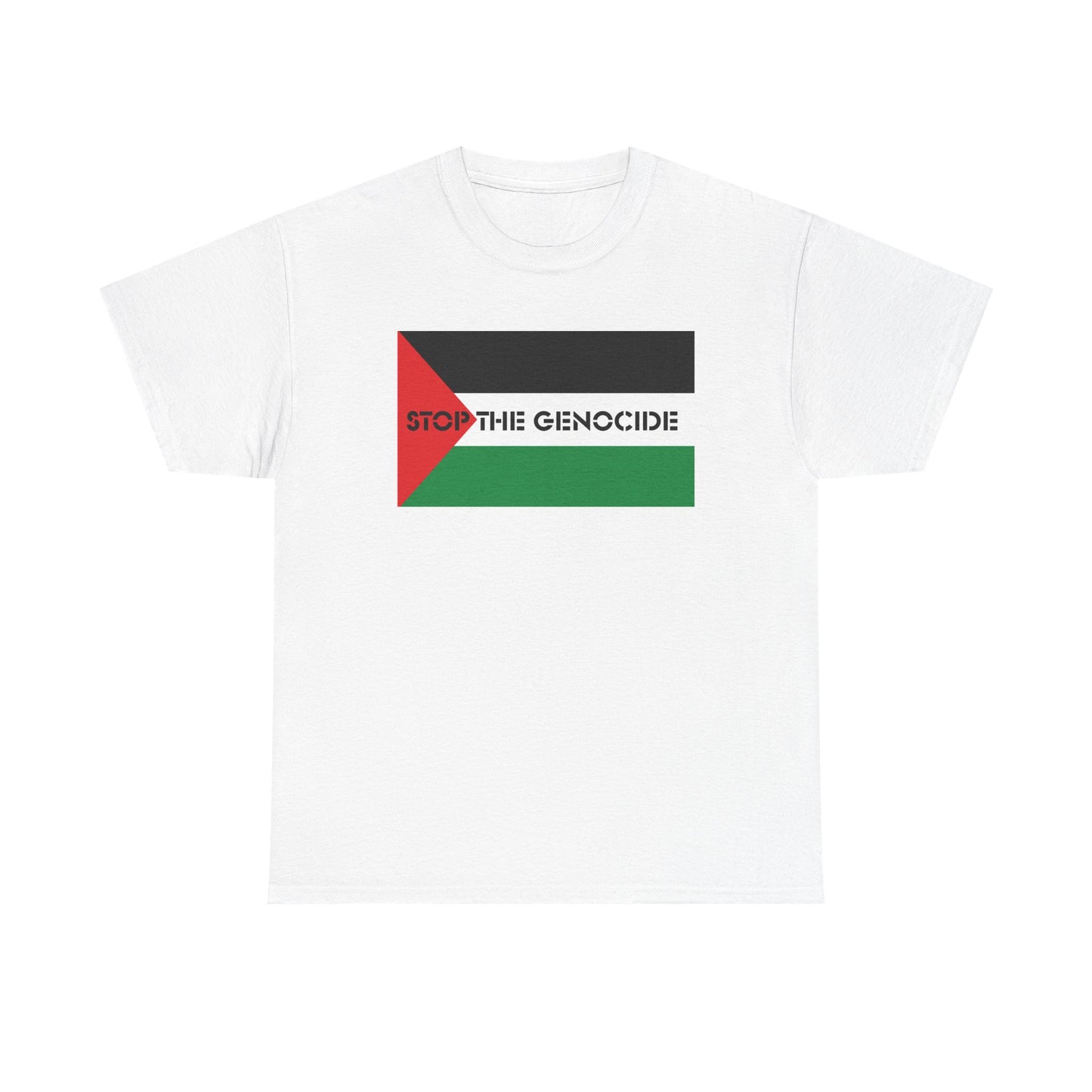 Stop the genocide Palestine Supporter Tee