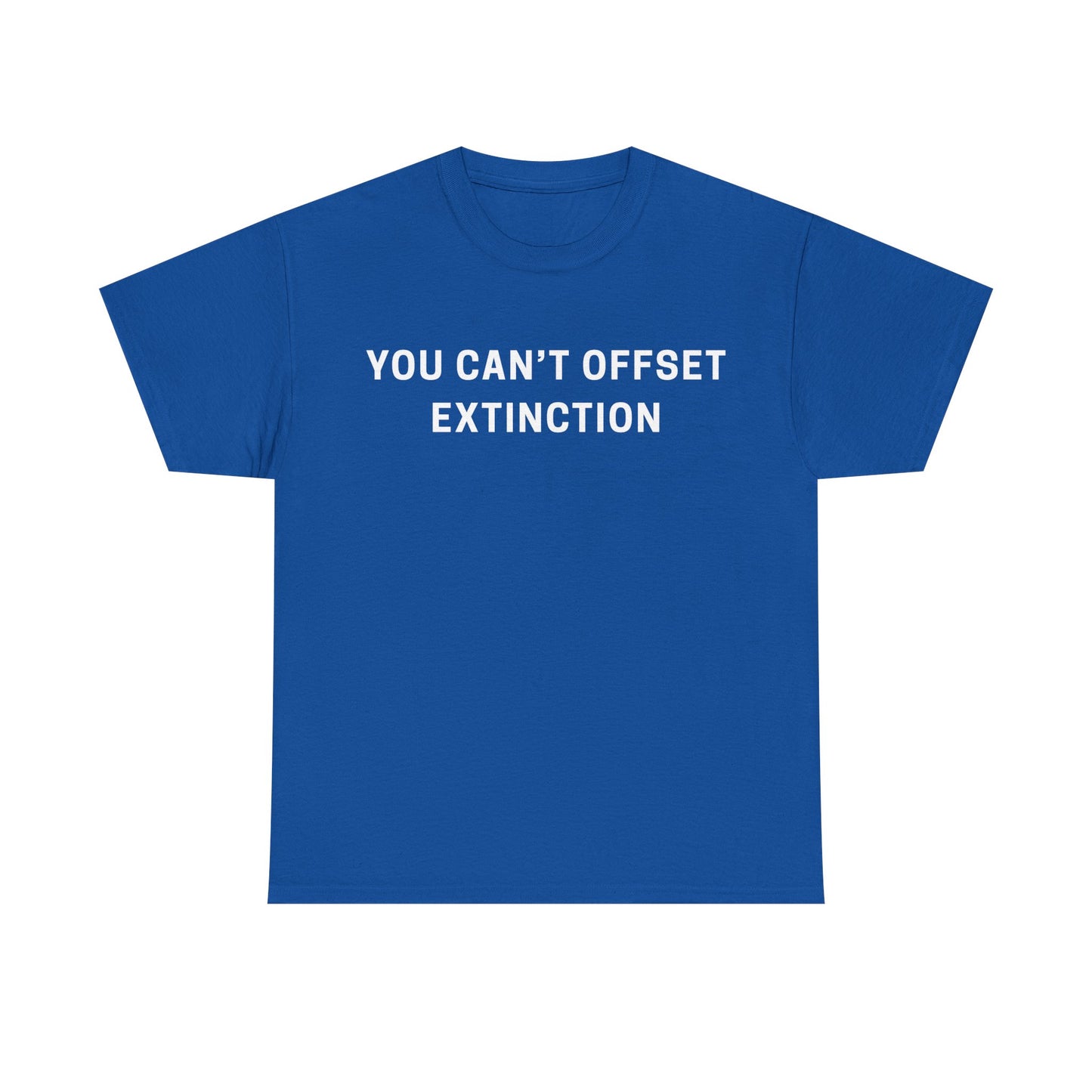 You Can’t Offset Extinction