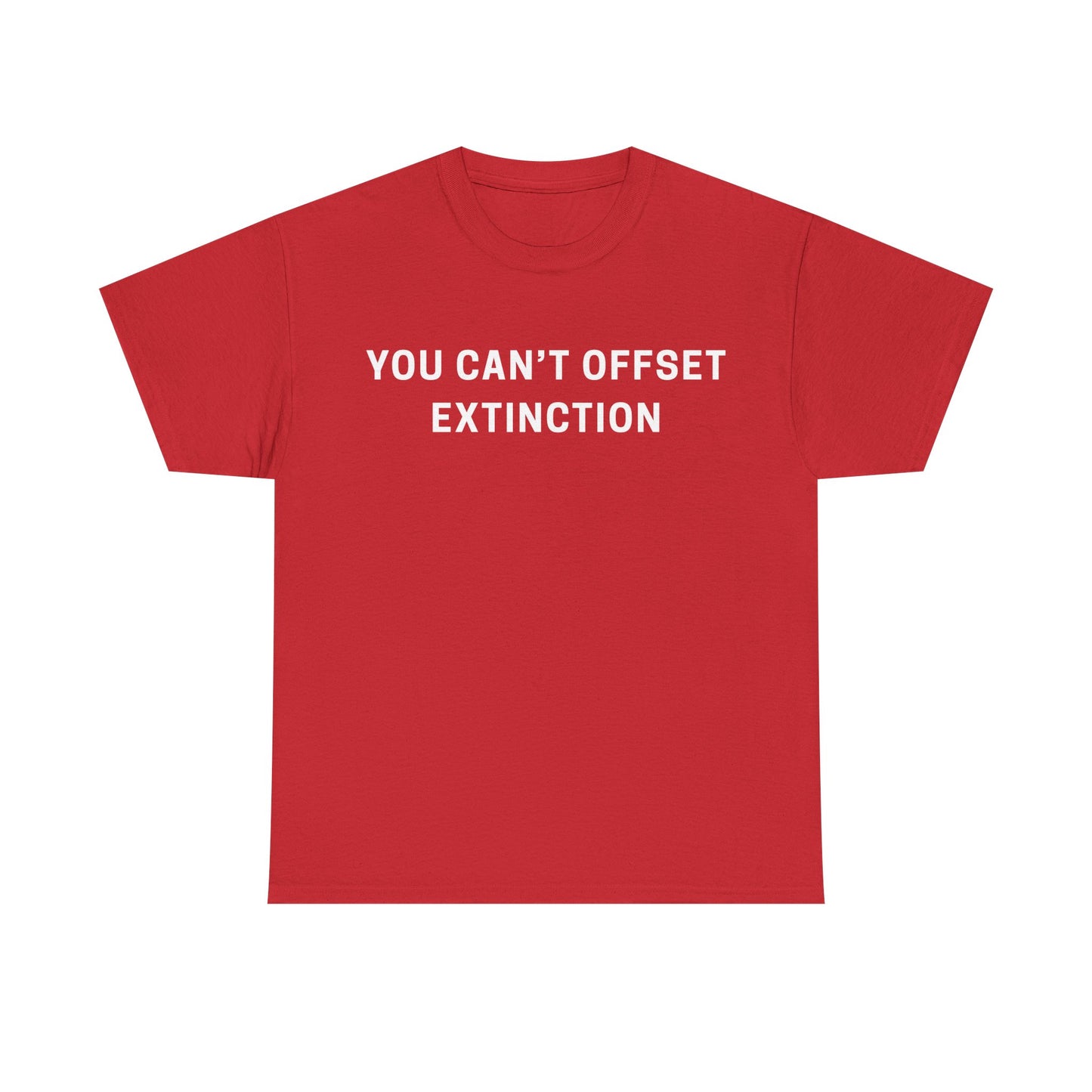 You Can’t Offset Extinction