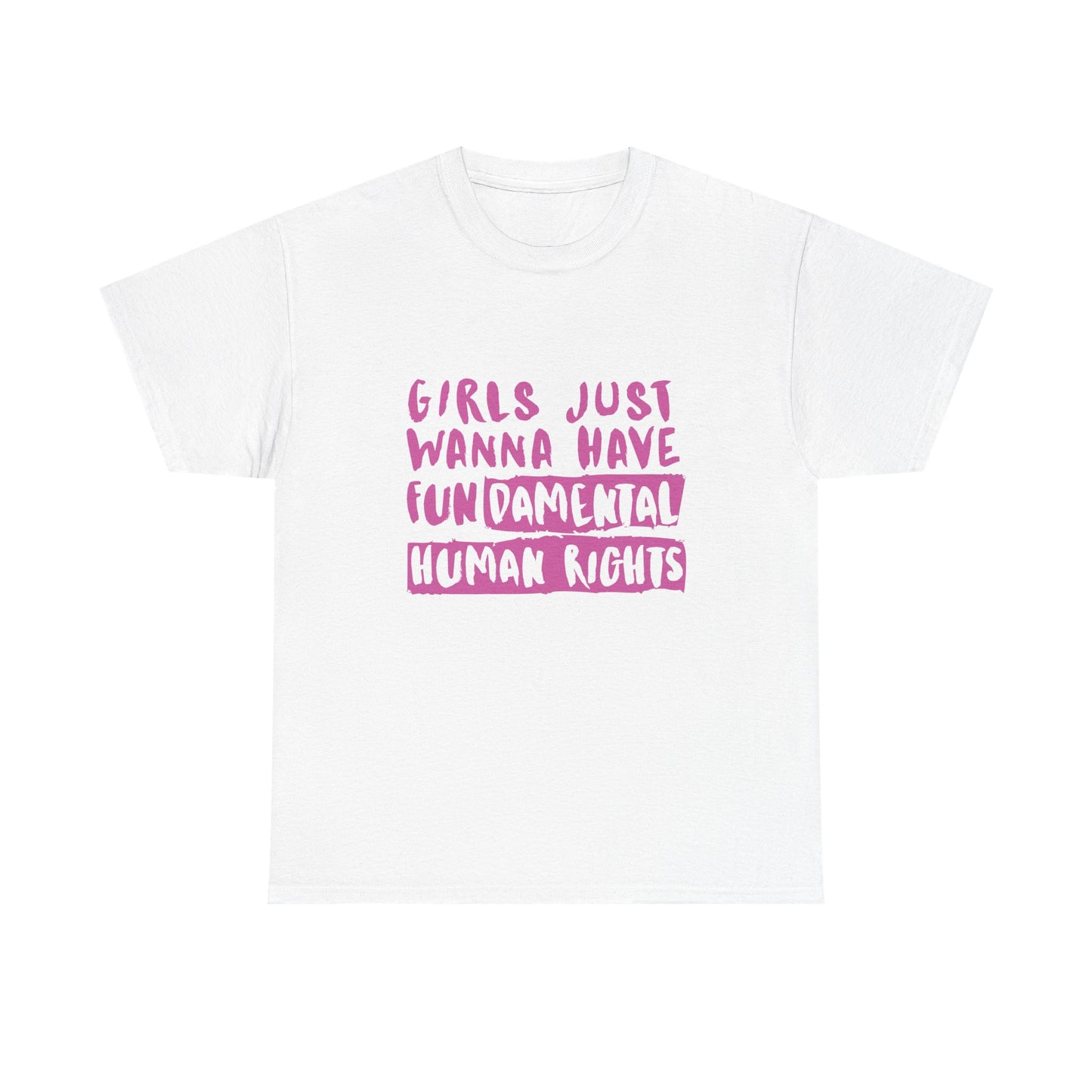 Unisex women's rights tee