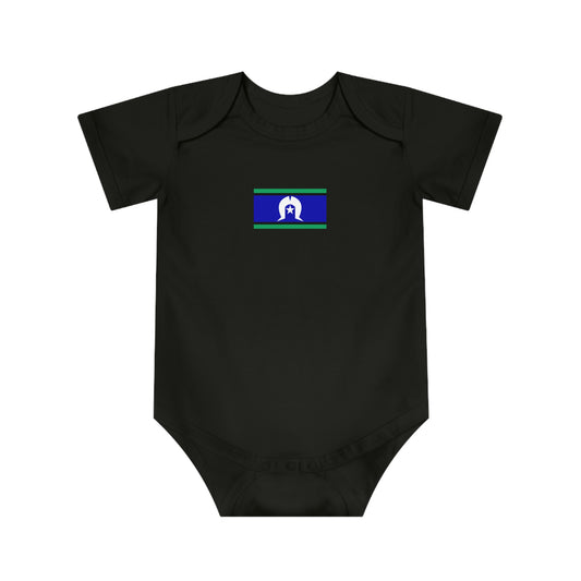 Zenadth Kes Flag Baby bodysuit