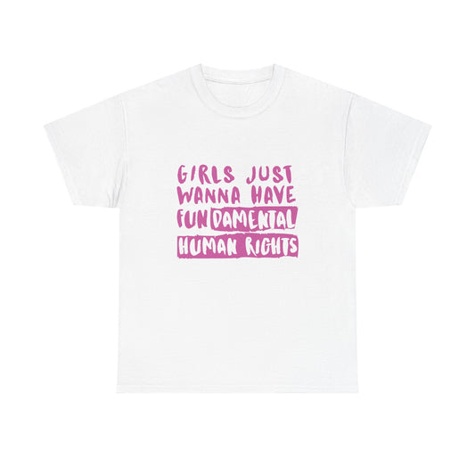 Unisex women's rights tee